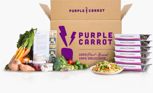 Purple carrot subscription box